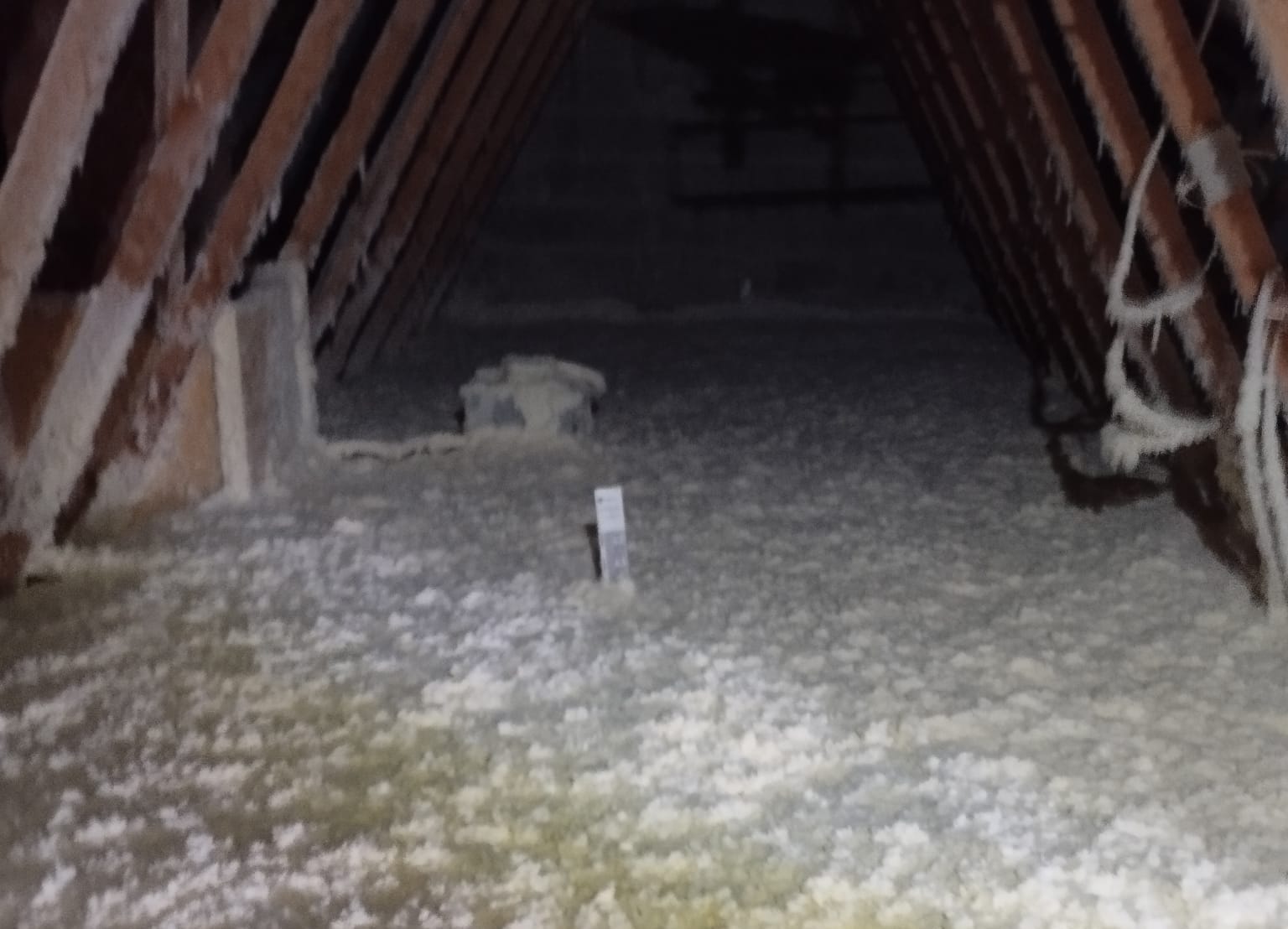 Photo isolation des combles perdus