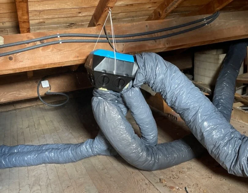 Photo d'une VMC Ventilation Mécanique Contrôlée